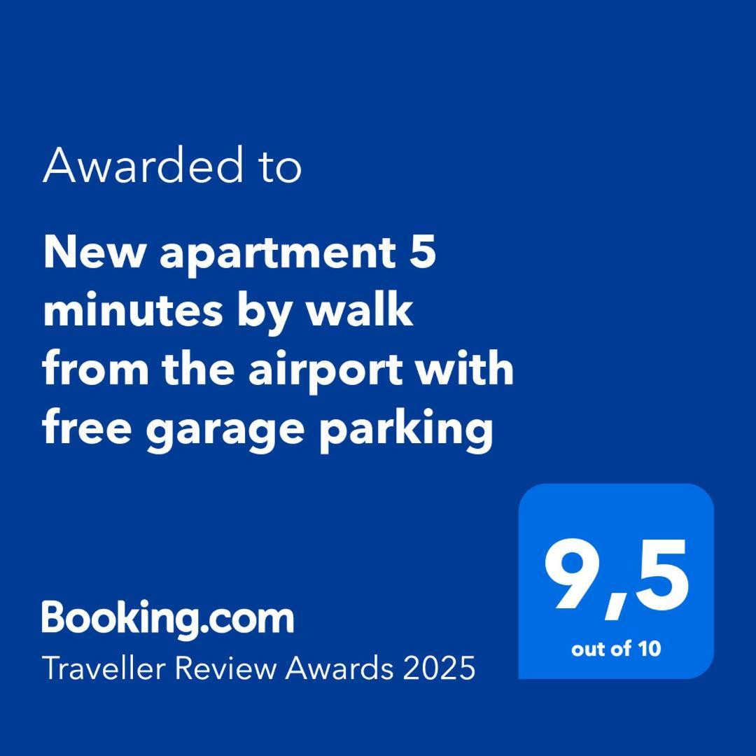 New Air-Conditioned Apartment 5 Minutes By Walk From The Airport With Free Garage Parking Bratislava Exterior photo